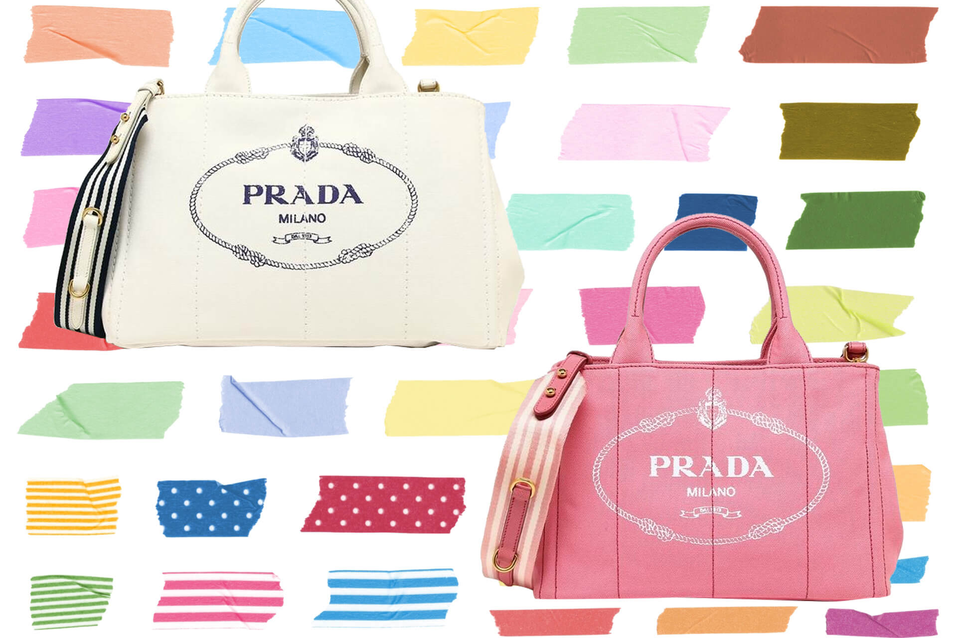 PRADA プラダ カナパ トートバッグ