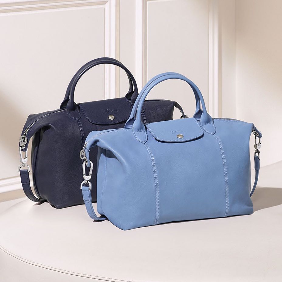 ロンシャン／Longchamp バッグ トートバッグ 鞄 ハンドバッグ レディース 女性 女性用レザー 革 本革 ブラック 黒  ROSEAU ロゾ クロコ 定番 クロコ型押し