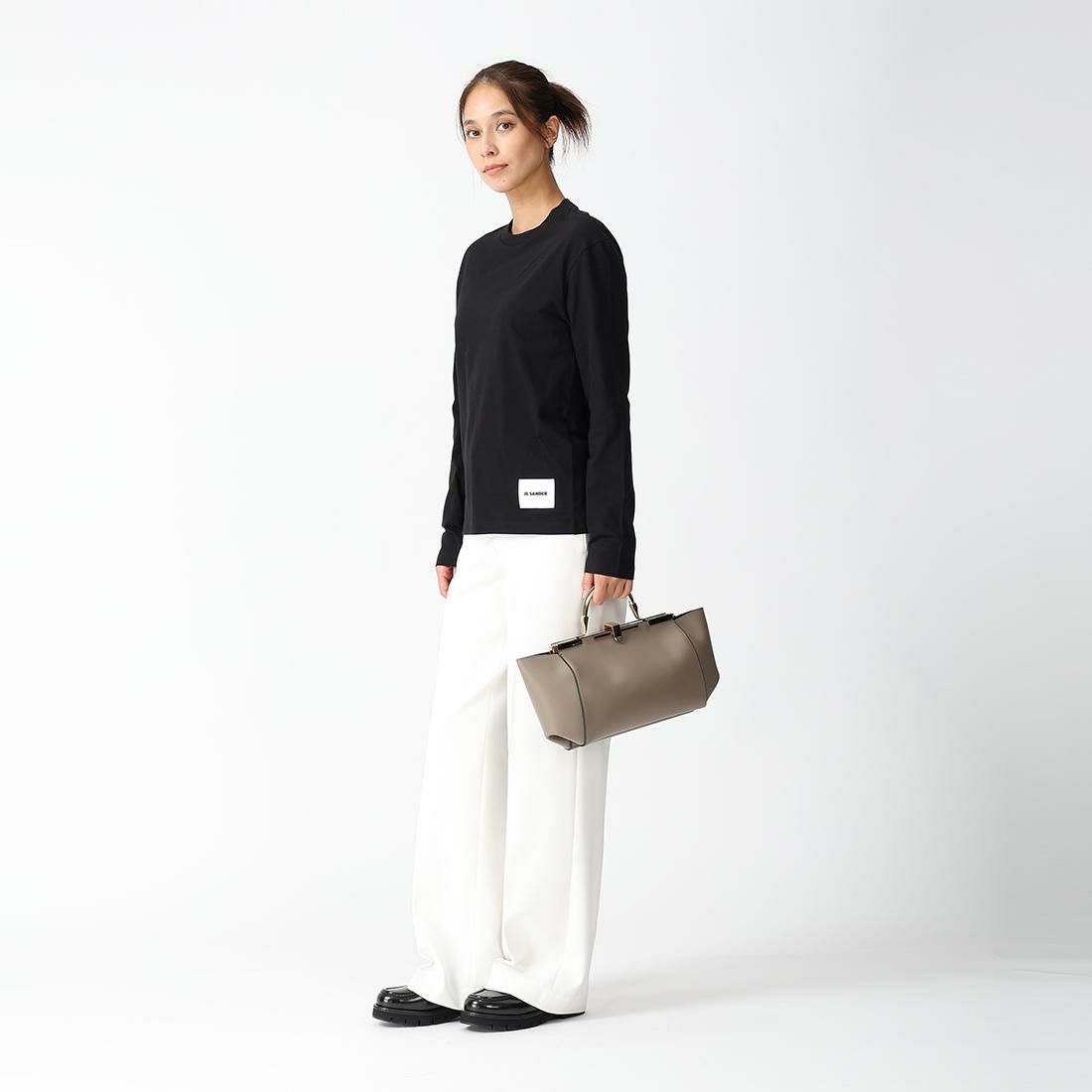 ジルサンダー Tシャツ カットソー オーガニックコットン レディース JIL SANDER